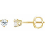 14K Yellow 1/5 CTW Natural Diamond Earrings