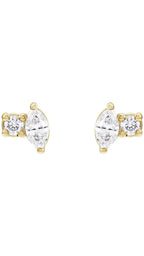 14K Yellow .08 CTW Natural Diamond Earrings