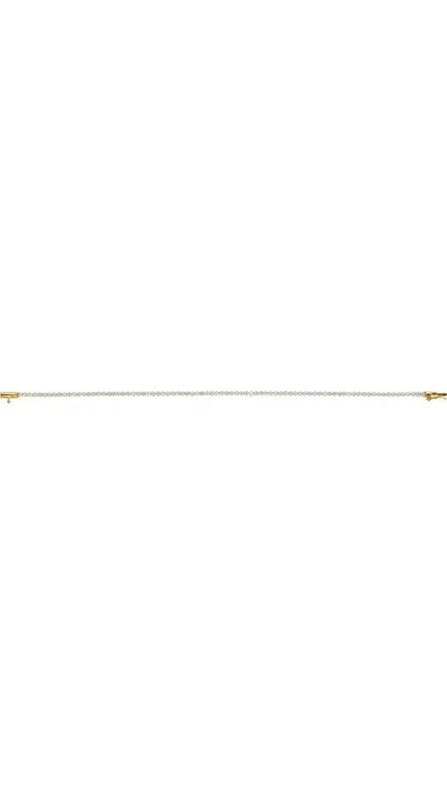 14K Yellow 1 5/8 CTW Natural Diamond Line Bracelet