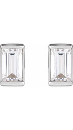 14K White 1/5 CTW Natural Diamond Stud Earrings