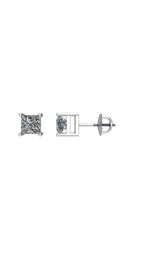 14K White 1/2 CTW Natural Diamond Stud Earrings