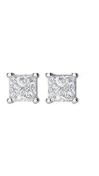14K White 1/3 CTW Natural Diamond Earrings