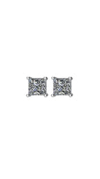 14K White 1/3 CTW Natural Diamond Stud Earrings