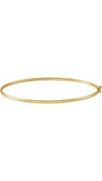 14K Yellow 1.8 mm Bangle Bracelet