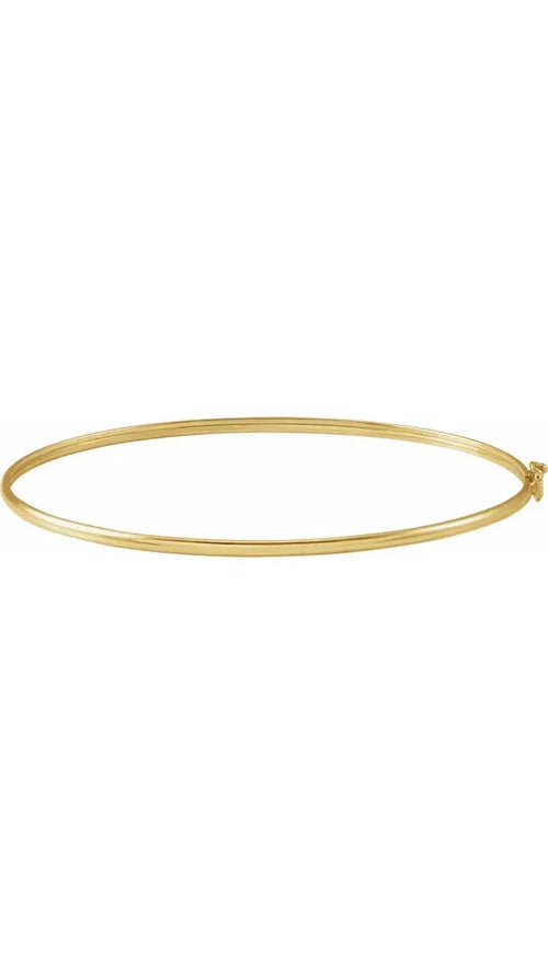 14K Yellow 1.8 mm Bangle Bracelet