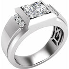14K White 1 3/4 CTW Lab-Grown Diamond Band