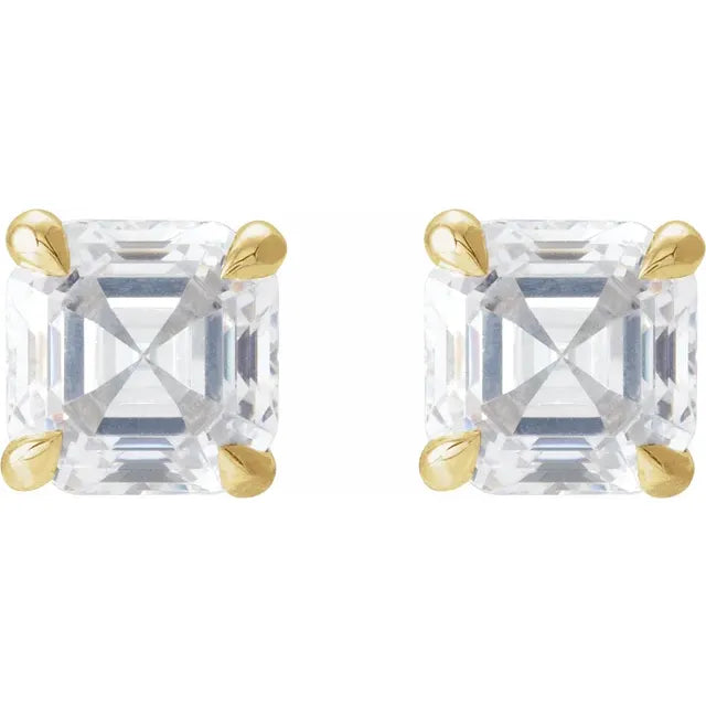 14K Yellow 1/2 CTW Natural Diamond Earrings