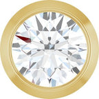 14K Yellow 1/4 CT Natural Diamond Slide Pendant