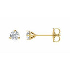14K Yellow 1/5 CTW Natural Diamond Stud Earrings