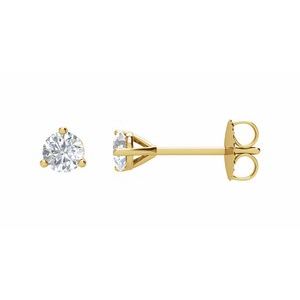 14K Yellow 1/3 CTW Natural Diamond Stud Earrings