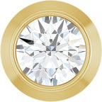14K Yellow .06 CT Natural Diamond Slide Pendant