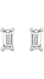 14K White 1/5 CTW Natural Diamond Stud Earrings