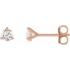 14K Rose 1/3 CTW Lab-Grown Diamond Stud Earrings