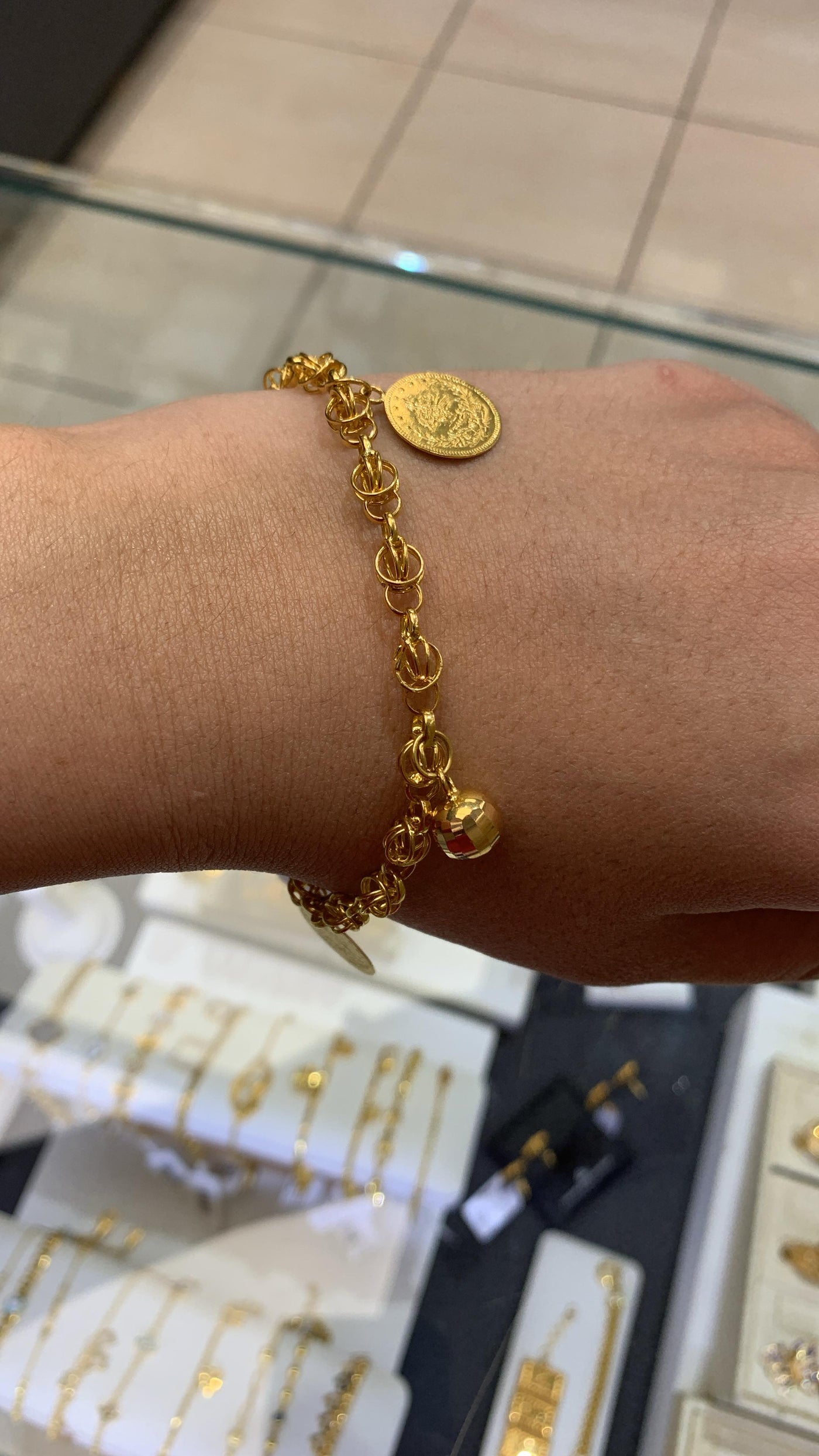 21K Gold Bracelet