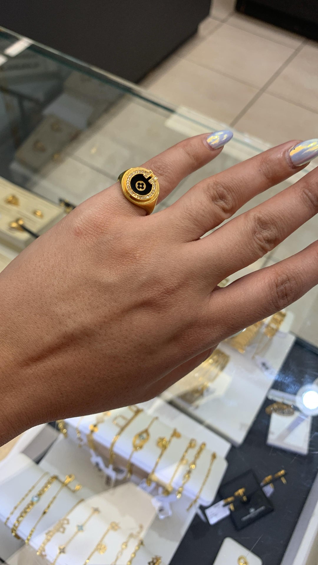Gold ring 21k on sale