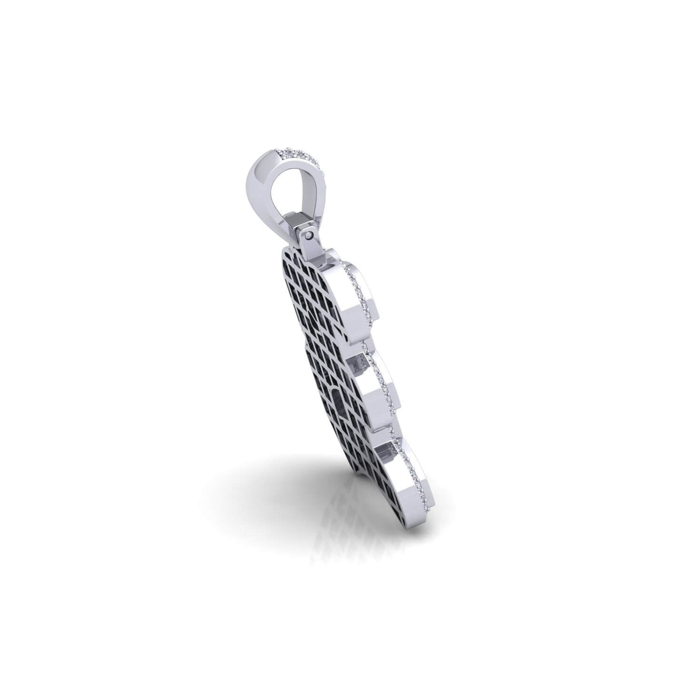 Silver Initial Pendant with Necklace