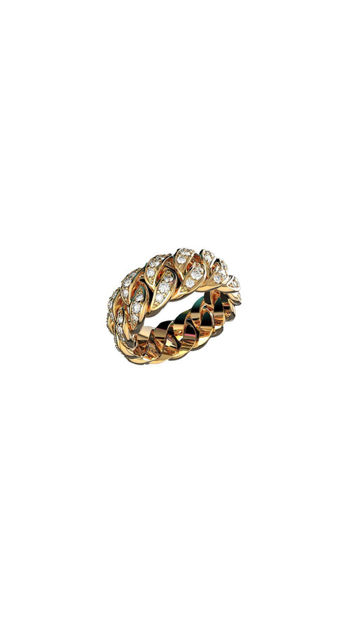 10 Kt Cuban Ring N6