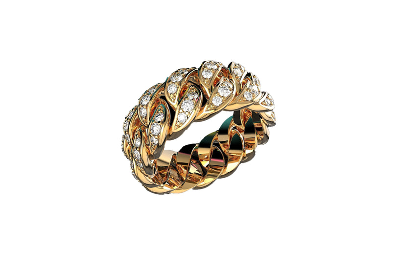 10 Kt Cuban Ring N6
