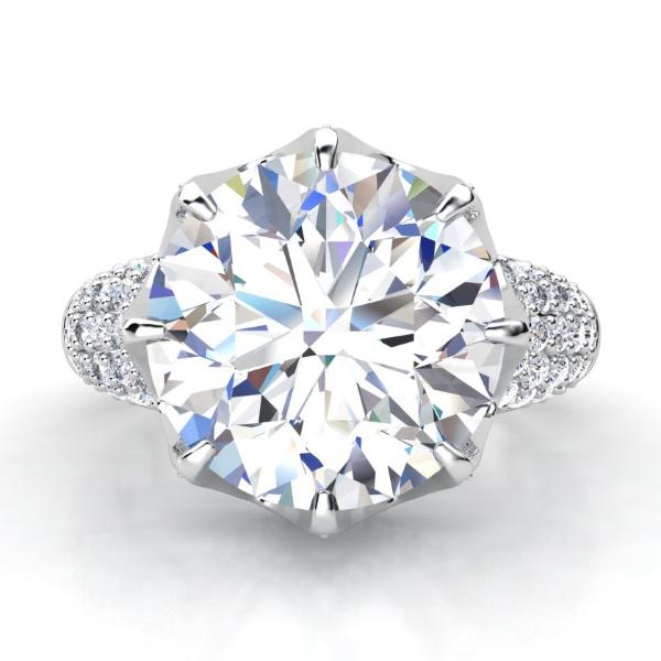 Crown Engagement Ring