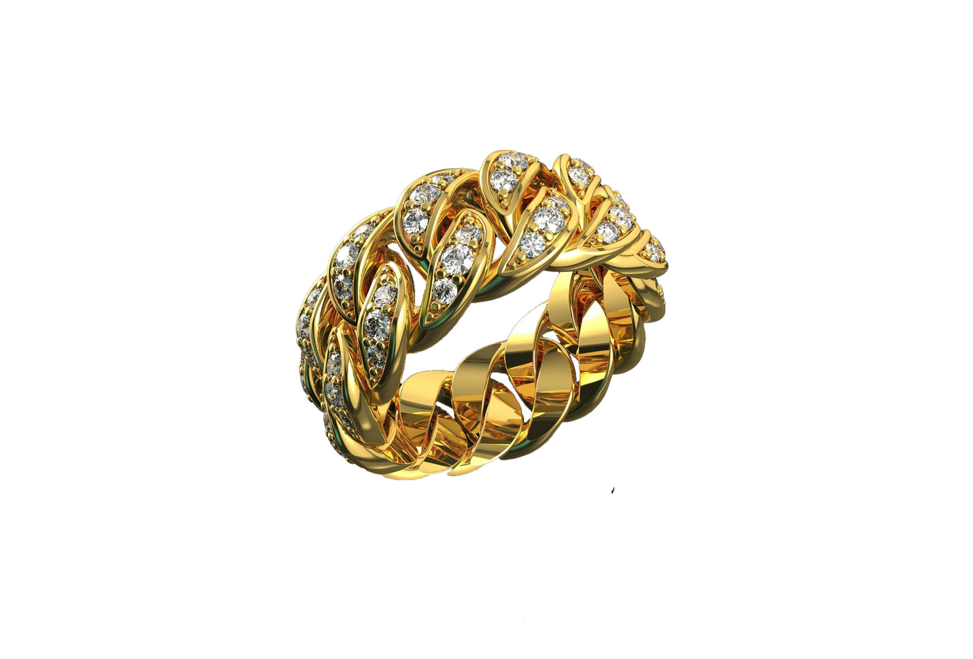 10 Kt Cuban Ring N675
