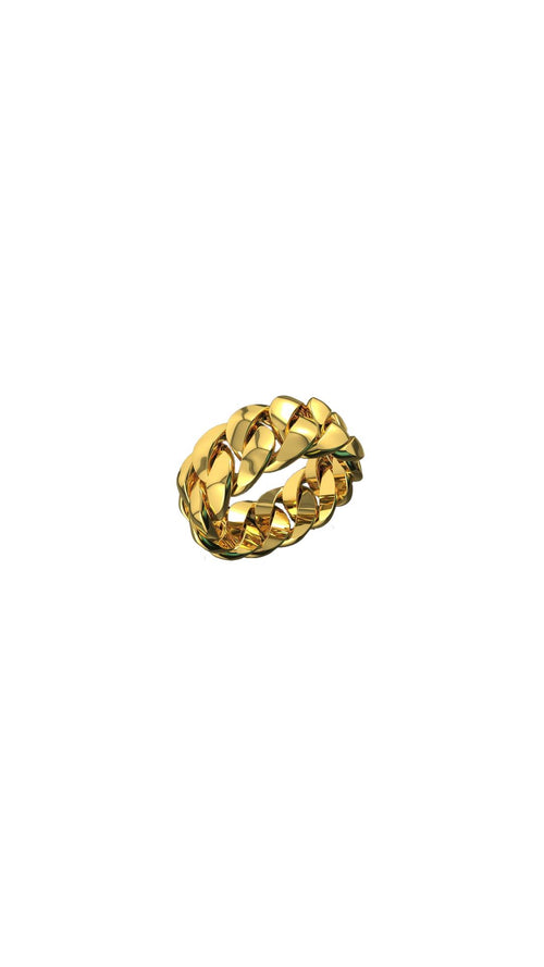 10 Kt Cuban Ring N680