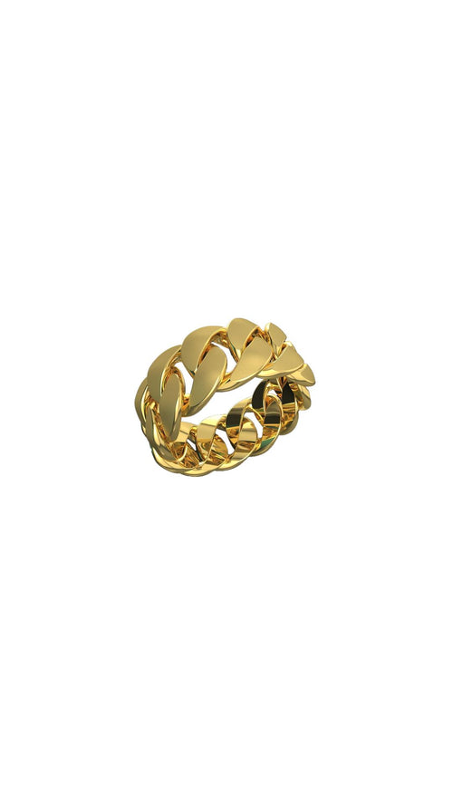10 Kt Cuban Ring N690