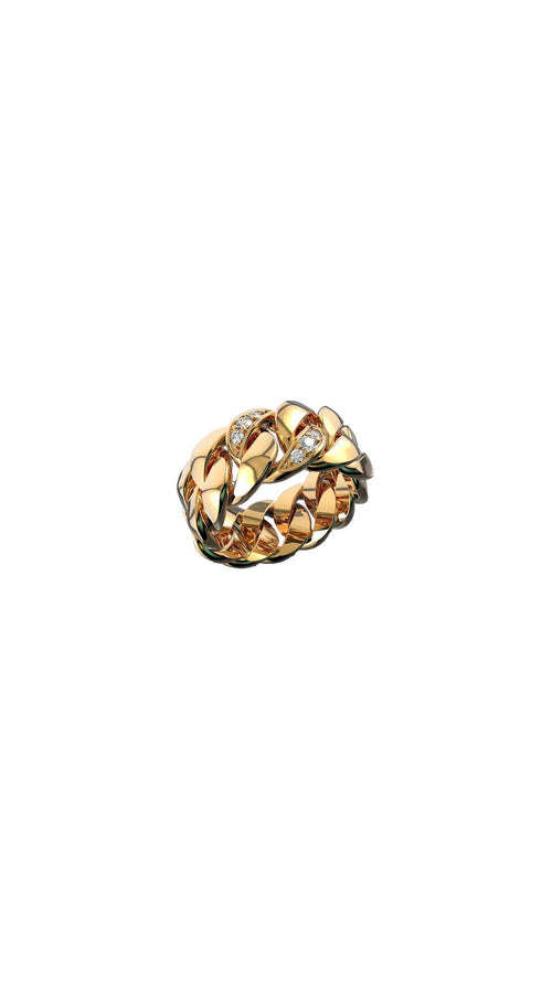 10 Kt Cuban Ring N718