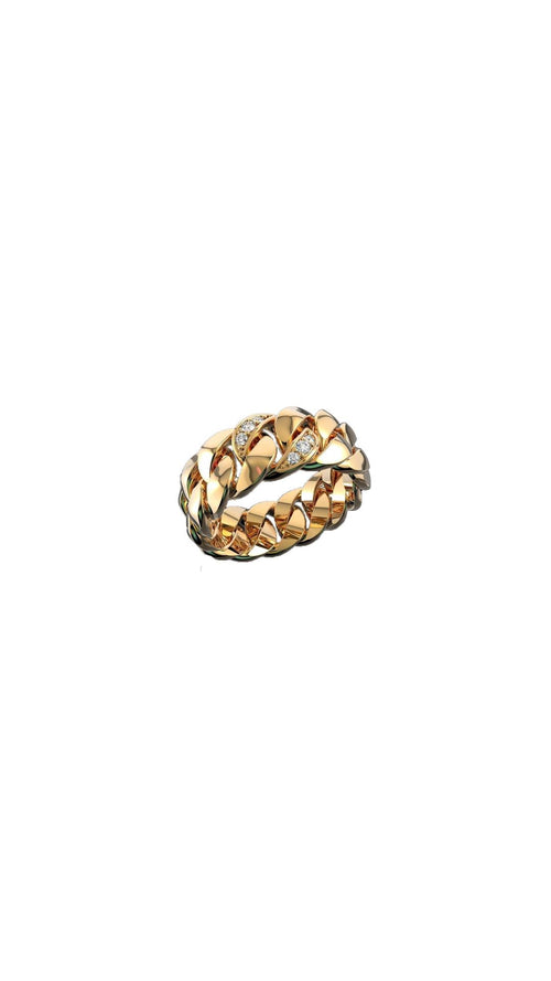 10 Kt Cuban Ring N728