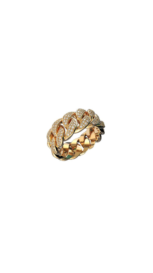 10 Kt Cuban Ring N735