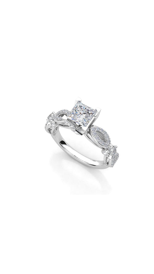 princess cut diamond ring