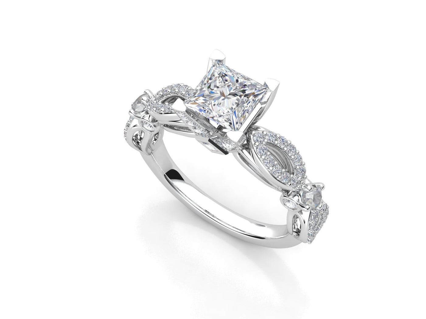 princess cut diamond ring