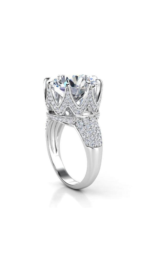 Crown Engagement Ring