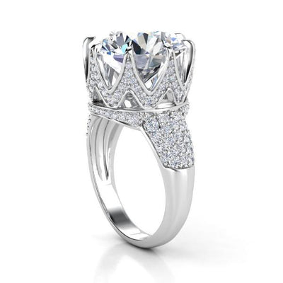 Crown Engagement Ring
