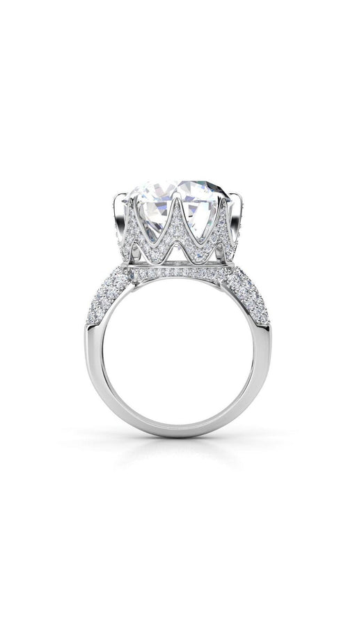 Crown Engagement Ring