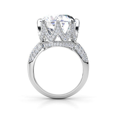Crown Engagement Ring