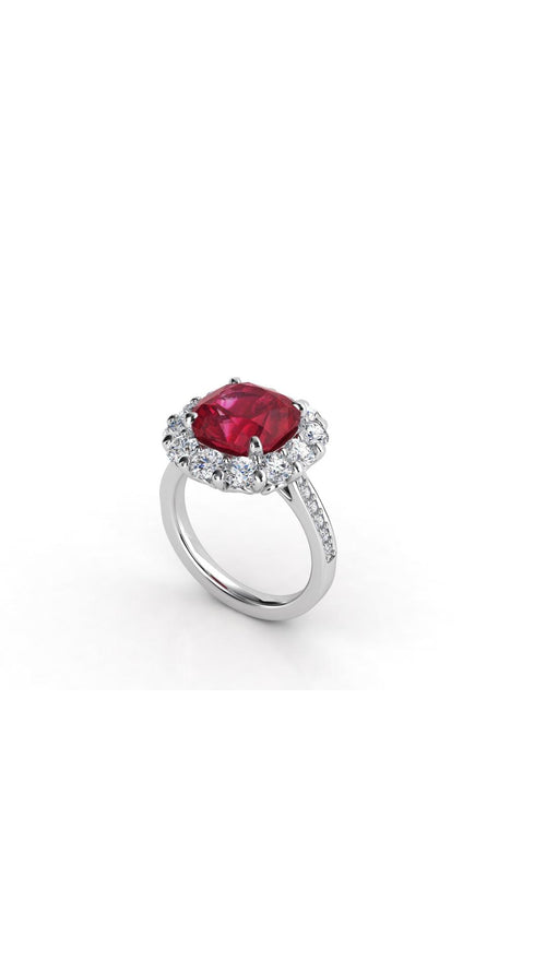 ruby and diamond ring